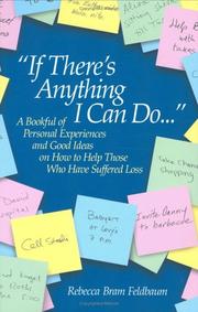 Cover of: If There's Anything I Can Do?