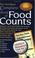 Cover of: The NutriBase Complete Book of Food Counts