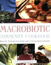 Cover of: The Macrobiotic Community Cookbook by Andrea Bliss Lerman, Andrea Bliss Lerman