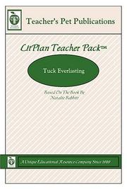 Cover of: Tuck Everlasting: A Unit Plan (Litplans on CD)