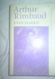 Cover of: Arthur Rimbaud by Enid Starkie