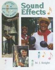 Cover of: Sound Effects (Musical Instruments of the World)
