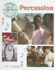 Cover of: Percussion (Musical Instruments of the World)