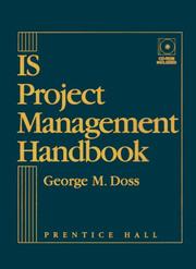 Cover of: IS project management handbook