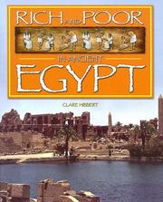 Cover of: Rich & Poor in Ancient Egypt (Rich and Poor in) | Clare Hibbert