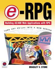 Cover of: e-RPG by Bradley V. Stone