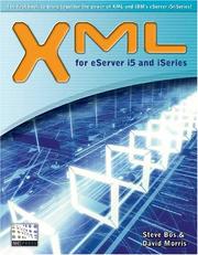 Cover of: XML for eServer i5 and iSeries