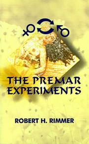 Cover of: The Premar Experiments