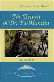 Cover of: The Return of Dr. Fu-Manchu (New Millennium Library) by Sax Rohmer