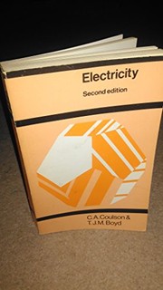Cover of: Electricity by Coulson, C. A.
