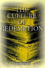 The culture of redemption by Leo Bersani