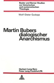 Cover of: Martin Bubers dialogischer Anarchismus