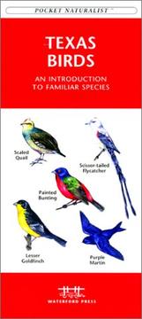 Cover of: Texas Birds (Pocket Naturalist - Waterford Press) by James Kavanagh