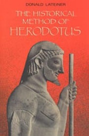 Cover of: The historical method of Herodotus