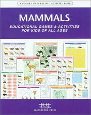 Cover of: Mammals Nature Activity Book: Educational Games & Activities for Kids of All Ages