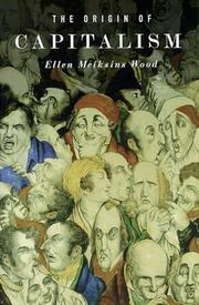 Cover of The origin of capitalism