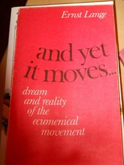 Cover of: And yet it moves | Lange, Ernst