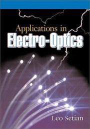 Cover of: Applications in Electro-Optics