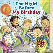 Cover of: The Night Before My Birthday (Turtleback School & Library Binding Edition)