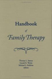 Cover of: Handbook of Family Therapy by Thomas Sexton