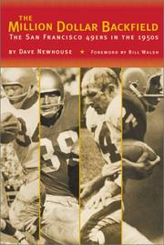 Cover of: The Million Dollar Backfield: The San Francisco 49ers in the 1950s
