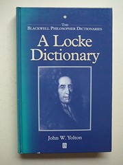 Cover of: A Locke dictionary by John W. Yolton