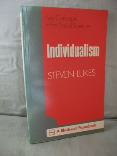 Individualism by Steven Lukes