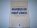 Cover of: Managerialism and the public services