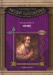 Cover of: The Life and Times of Homer (Biography from Ancient Civilizations)