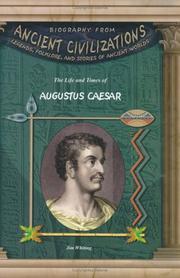 Cover of: The life and times of Augustus Caesar by Jim Whiting