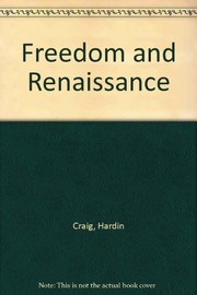 Cover of: Freedom and renaissance.