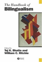 Cover of: The handbook of bilingualism