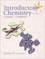 Cover of: Introductory chemistry by Charles H. Corwin