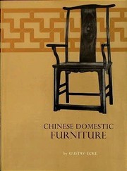 Chinese domestic furniture by Gustav Ecke