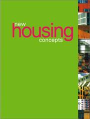 Cover of: New Housing Concepts