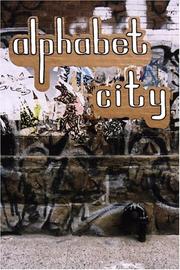 Alphabet City by Michael De Feo