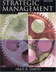 Cover of: Strategic Management by Fred R. David, Fred R. David