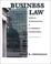 Cover of: Business Law