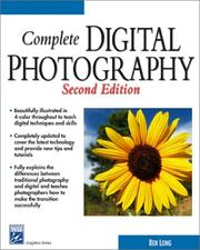 Cover of: Complete Digital Photography (2nd Edition) (Graphics Series)