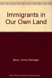 Cover of: Immigrants in our own land: poems
