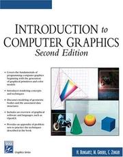 Cover of: Introduction To Computer Graphics (Graphics Series)