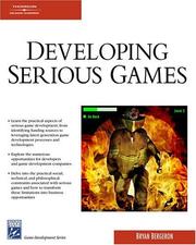 Cover of: Developing serious games