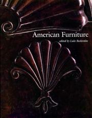 Cover of: American Furniture 1999 (American Furniture)