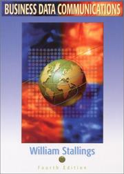 Cover of: Business Data Communications, Fourth Edition by William Stallings, Richard Van Slyke