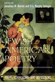 Cover of: Jewish American Poetry by 