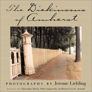 Cover of: The Dickinsons of Amherst by Jerome Liebling
