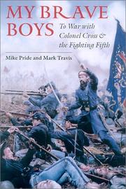 Cover of: My brave boys | Mike Pride