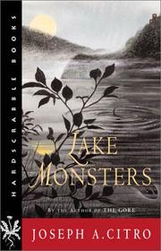 Cover of: Lake monsters: a novel