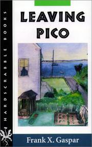 Cover of: Leaving Pico (Hardscrabble Books)