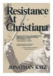 Cover of: Resistance at Christiana | Jonathan Katz